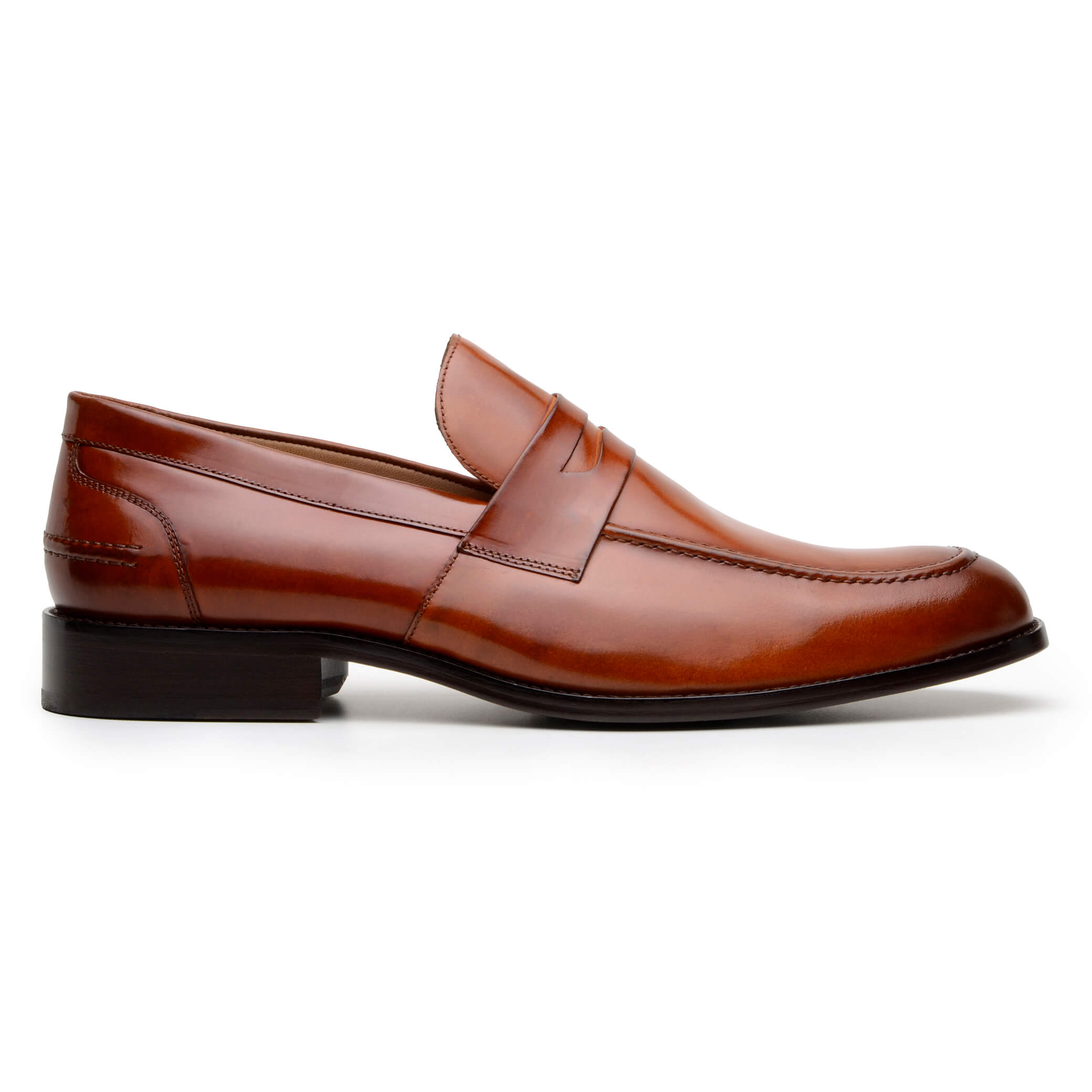 Sapato Masculino Loafer Verona Caramelo - GIANNO